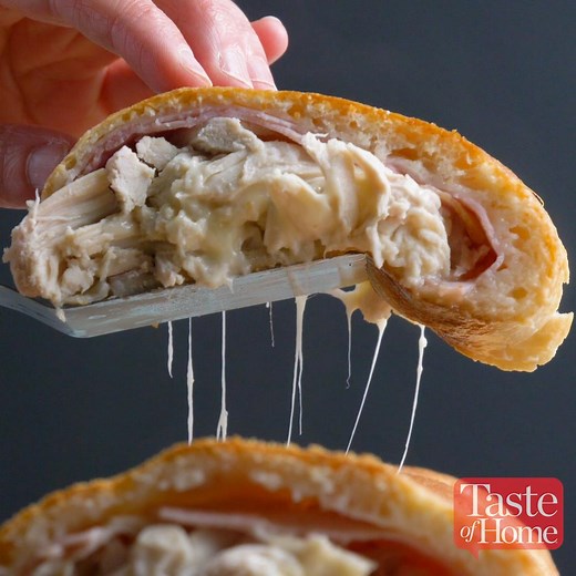 206K views · 712 reactions | This very professional-looking, tasty entree is surprisingly quick and easy to make! > Get the recipe for Chicken Cordon Bleu Stromboli: https://trib.al/kBHq44f | Taste of Home | Facebook