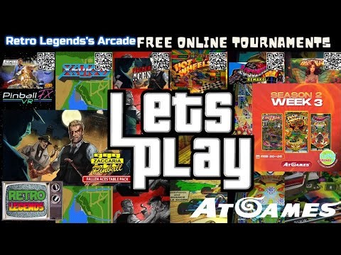 AtGames Pinball - Star Wars - Xevious Arcade 1982 - Fallen Aces - Retro Legends Arcade!