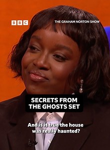 A severed head in the attic?! Lolly Adefope reveals how the house from Ghosts really was haunted 👻 #TheGrahamNortonShow #GrahamNorton #BBCGhosts #LollyAdefope | BBC