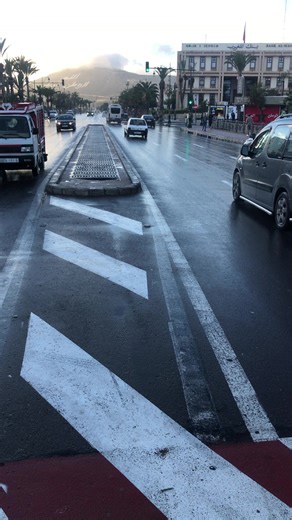 Exploring Agadir Beach on a Rainy January Day