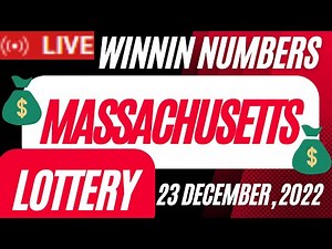 Massachusetts Evening Lottery Draw Results 23 Dec, 2022 - The Numbers Game - Mass Cash - Powerball