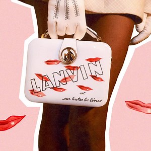 Cosmetics capsule. Discover the LANVIN lipstick print on a series of collector’s pieces at Lanvin.com | LANVIN