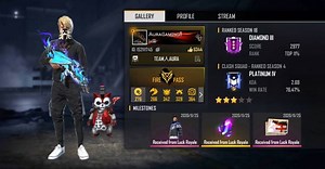 Gaming Aura's Free Fire ID, stats, K/D ratio, and more