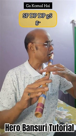 Hero Bansuri Tutorial #anjaniflute #flute #music #song #bollywood #ytshorts #yt #lesson #notes