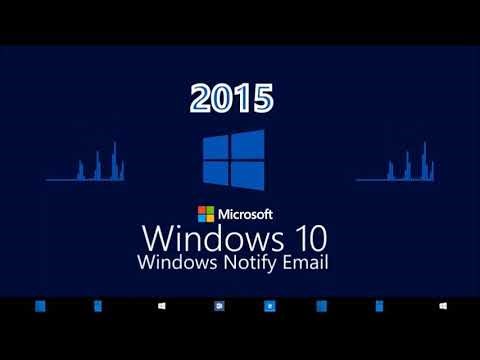 Windows 10 Windows Notify Email