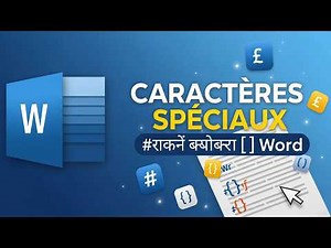 🔣 Comment Faire Les Caracteres Speciaux # Diese [] Crochets {} Accolades sur Word