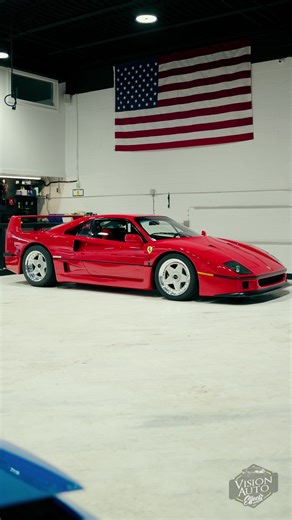 Enzo’s last signature. 1992 US-spec F40—one of the final handful delivered stateside. Twin-turbo purity, no assists, no apologies. Prepared to concours standard by Vision Auto Effects, Butler NJ. For the few who understand. #F40 #Ferrari #visionautoeffects