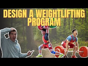 Simple 4 Day Weightlifting Program Design | How to design a weightlifting Program