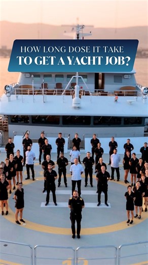 YachtieCareers on Instagram: "⚓ How Long Does It Take to Get a Yacht Job? One of the biggest questions future yacht crew ask is:�“How fast can I actually get hired?” Here’s the real (and exciting) answer 👇 ⏱️ 1. Complete your training → 10 days STCW, PDSD, CV, photos, stewardess or deckhand skills. This is where you become “yacht-ready.” ⏱️ 2. Start applying + dock walking → 1–6 weeks Most beginners get their first yacht job within 2–6 weeks after training.� Some get hired in DAYS.�A few take l
