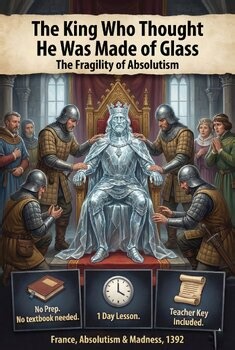 True Stories from History: No-Prep Mini-Lessons. The King Made of Glass