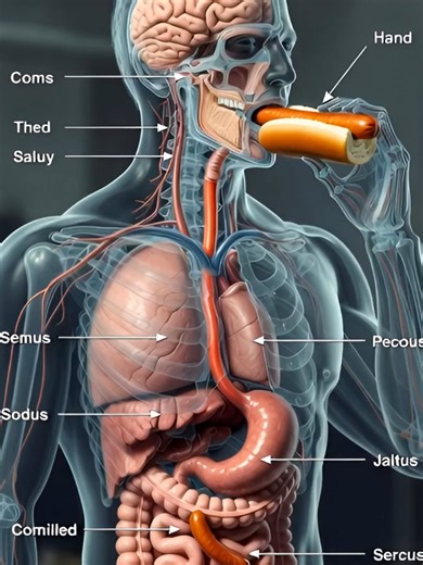 Eating Hot Dogs Daily… Your Body Reacts Like THIS 😳 Hot dogs look harmless 🌭 But inside your body, it’s more complex. Watch till the end 👀 A medical 3D animation showing digestion, sodium absorption, artery effects, and heart impact after eating hot dogs. #didyouknow #scincecraft #hotdog #processedmeat#healthfacts #anatomy #sciencevideo #humanbody #medicalanimation #medcalanimation3d #unitedstates #usa #fyp #searchinsightcreators #foodscience #tiktok #explore #viral