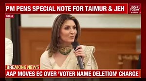 PM Modi meets Raj Kapoor's family, honours his life and legacy ahead of birth centenary. Watch #KapoorFamily #RajKapoor100thBirthday #ITVideo | India Today