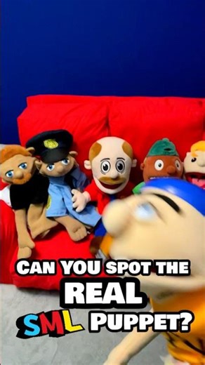 Can you spot the real SML puppet? #SML #Jeffy #Puppet