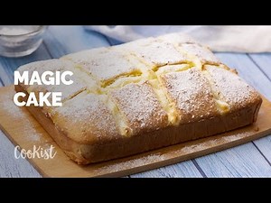 Custard magic cake: a melt-in-your-mouth soft and creamy dessert!