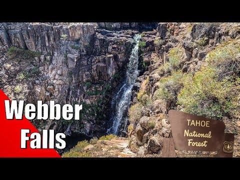 Webber Falls, one of a Tahoe National Forest lesser known treasures!!