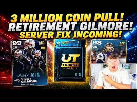 3 MILLION COIN PULL! SERVER FIX INCOMING AND CAREER TRIBUTE GILMORE!