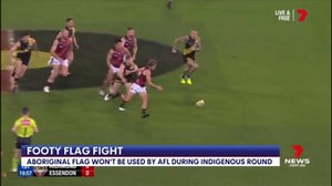 Aboriginal flag won’t appear in AFL’s Indigenous round
