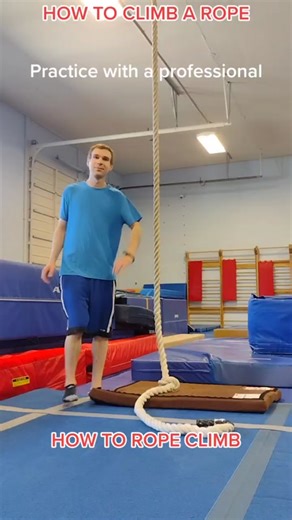 Basic Rope climbing tutorial. Rope climbing can be hard, I hope this helps! #motivation #keeptrying #tips #tricks #howto #tutorial #rope #climb #ropeclimb #ropeclimbtutorial #howtoclimbrope #howtoropeclimb #ropeclimbing #ropeclimbingtutorial #howtoclimbarope #climbing #strength #fitness #sports #calisthenics #crossfit #ninja #ninjawarrior #overcomeobstacles #obstaclecourse #parkour #gymnastics #gymnasticstutorial #workout #movement #movementculture #moveyourbody #learntomove #health #tiktoktutor