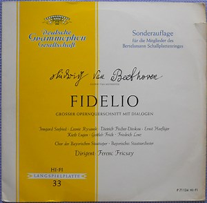 Ludwig van Beethoven, Ferenc Fricsay - Fidelio