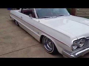 1964 chevy Impala bagged walk around air ride Slammed