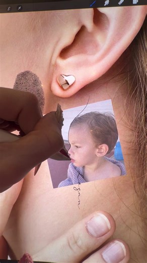 Creative Baby Face Tattoo Ideas for Artists