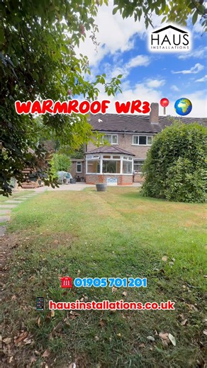 📣📣📣 Transform your conservatory into a beautiful and comfortable living space with a Modular WarmRoof system! 🥶 No more freezing cold interior in the Winter 🥵 No more sweltering hot in the Summer ⚒️ Easily installs onto your existing Conservatory Footprint - installed in days not weeks🔧 Modular Construction - less mess & less stress Reclaim your Home with a WarmRoof, get in contact today to book a FREE QUOTE 🙂✅🏡 ☎️ 01905 701 201 📱hausinstallations.co.uk#homeimprovement #worcestershire #
