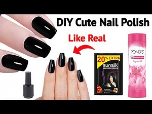 How to make Nail Polish at home easy /DIY Homemade Nail Polish /Making Matte Nail Plish #nailpolish