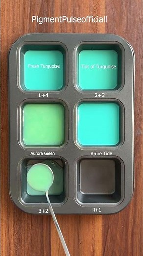 Epoxy Resin Color Grading Tutorial | Perfect Teal Finish