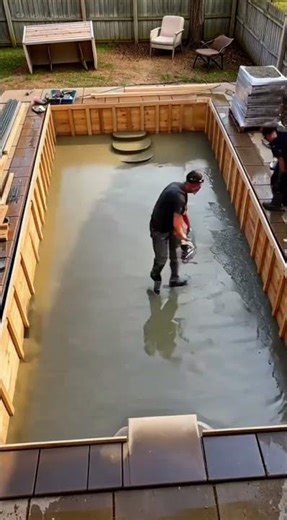 From Abandoned to Stunning: Minimalist Mirror Pool Transformation🤩