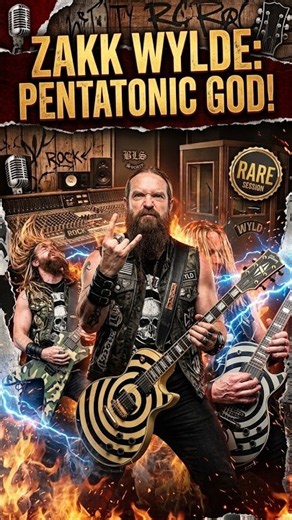 Zakk Wylde: Pentatonic GOD! #zakkwylde #guitarist #heavymetal #rocknroll