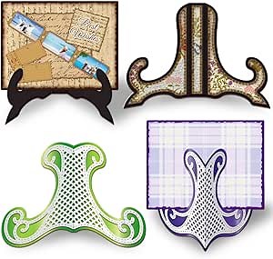 GLOBLELAND Easel Card Holder Cutting Dies for Card Making Photo Holder Metal Die Cuts Cutting Dies Template DIY Scrapbooking Embossing Paper Album Craft Decor