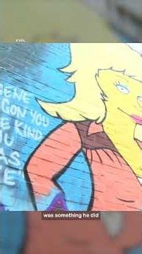 Dolly Parton Honored With Simpsons-Style Mural in Oregon #shorts