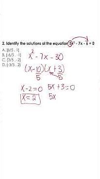 Factoring Quadratic Equations Made EASY with the AC Method!