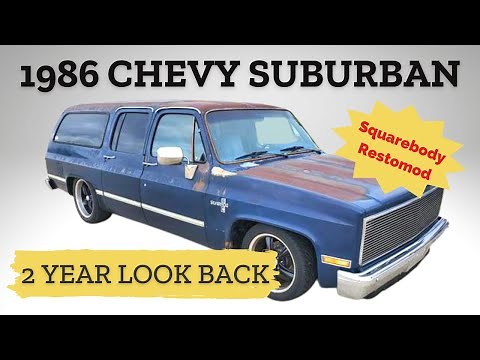 Full Details of a Squarebody Restomod - 1986 Chevy Suburban Restoration