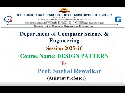 Design Pattern video3