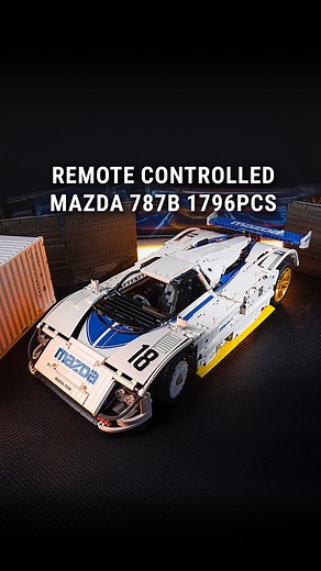 🏁 Speedbuilt and race-ready! Watch the iconic Mazda 787B come to life in just seconds — all detail, no pit stops. | The Block Zone