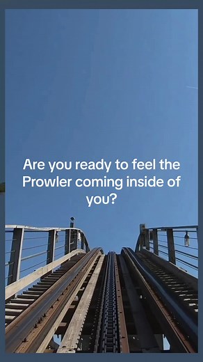 😱🎢🤔🐅 IG: coastermojo #prowler #worldsoffun #woodencoaster #rollercoaster #coaster #themepark #foryou