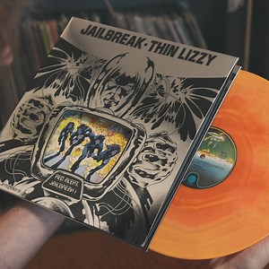 35K views · 168 reactions | 'Jailbreak,' the highly influential album from Thin Lizzy is available on "Overmaster Orange" colored vinyl with exclusive listening notes from Steven Hyden + exclusive art print. Join with this record now! | VMP | Facebook