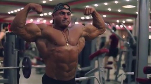 肌肉大佬的训练日常@ifbbpro.jafarghafarnezhad BGM@Blue Stahli - Rapid Fire