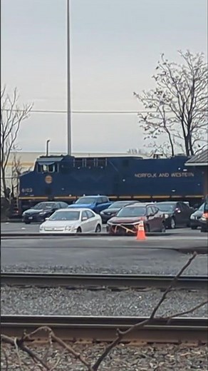 NS 8103 "Norfolk & Western" Heritage Unit on a Power Move. #trains #norfolksouthern #heritageunit