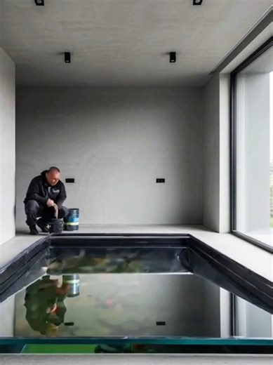 Aquarium Installation Inside My Floor