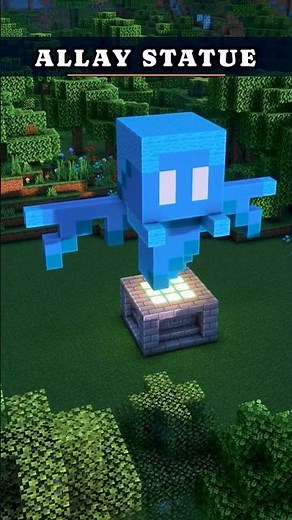 ALLAY STATUE - Easy Minecraft Build