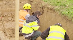 Archaeologists uncover 'unique' clearance trench at Waterloo battlefield site