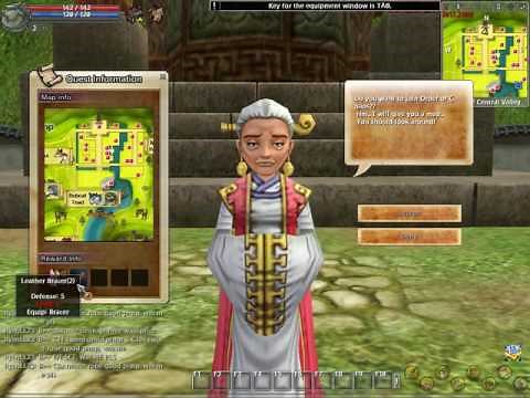 Lets Play Scions Of Fate Yulgang Episode 1 Swordsman Level 1 to 4 using quests