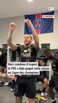 💸 Here is the amount the Parisian club is already guaranteed to receive from UEFA #psg #arsenal