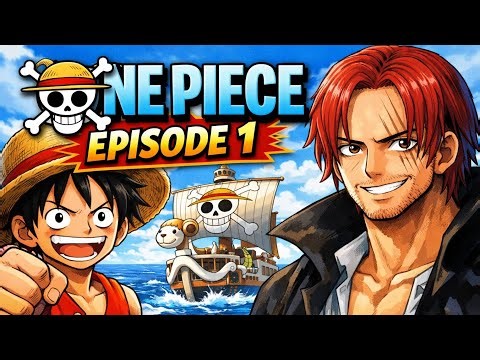 One Piece Episode 1 – The Beginning of Luffy’s Pirate Journey#OnePiece#Luffy#RomanceDawn#AnimeClassi