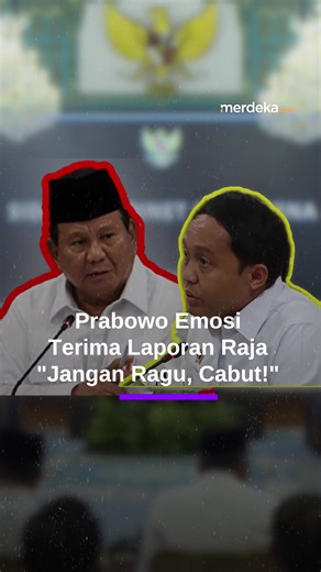 Presiden Prabowo Subianto menggelar Sidang Kabinet Paripurna di Istana, Senin, 15 Desember 2025. Prabowo memanggil semua menteri dan wakil menteri Kabinet Merah Putih. Prabowo mendapat laporan dari Menteri Kehutanan Raja Juli tentang pencabutan izin kehutanan sejumlah perusahaan. Prabowo lantas langsung memberi perintah tegas untuk Raja Juli tidak ragu-ragu mencabut izin usaha hutan pelanggar hingga menyebabkan banjir Sumatera. #Merdekadotcom #PresidenPrabowoSubianto #RajaJuli #MeteriKehutanan #