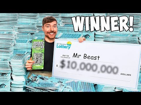 I Spent $1,000,000 On Lottery Tickets and WON | credit-- Mr beast | #mrbeast #challenge #video