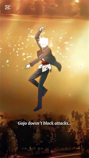 The Truth Behind Gojo's Infinity (Hidden Fact).#animeedit #techshorts#gojoanime #gojo