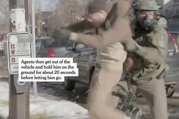 Videos Show Alex Pretti in Confrontation With Agents 11 Days Before His Death